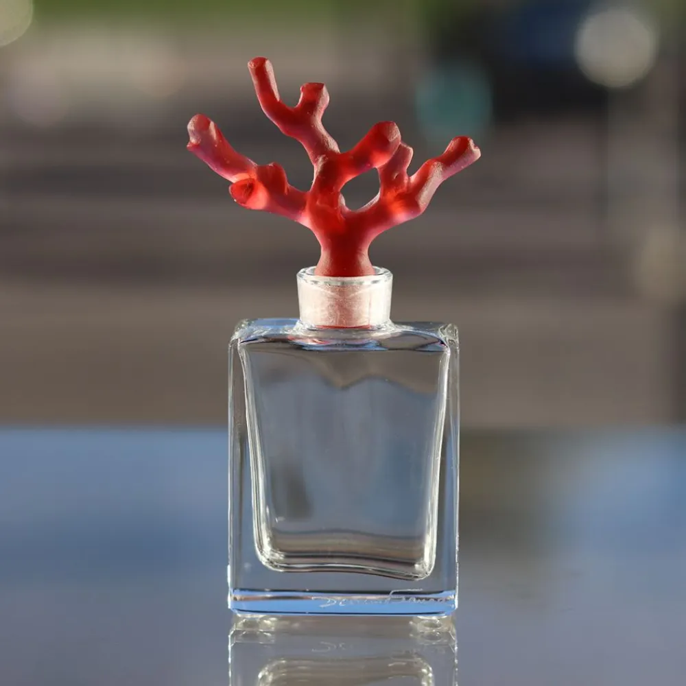 Vessière Cristaux Flacon De Parfum|Flacon parfum coraux daum