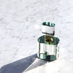 Vessière Cristaux Flacon De Parfum|Flacon parfum cristal N°F