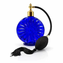 Vessière Cristaux Flacon De Parfum|Flacon parfum soleil bleu Impérial verre Marcel Franck