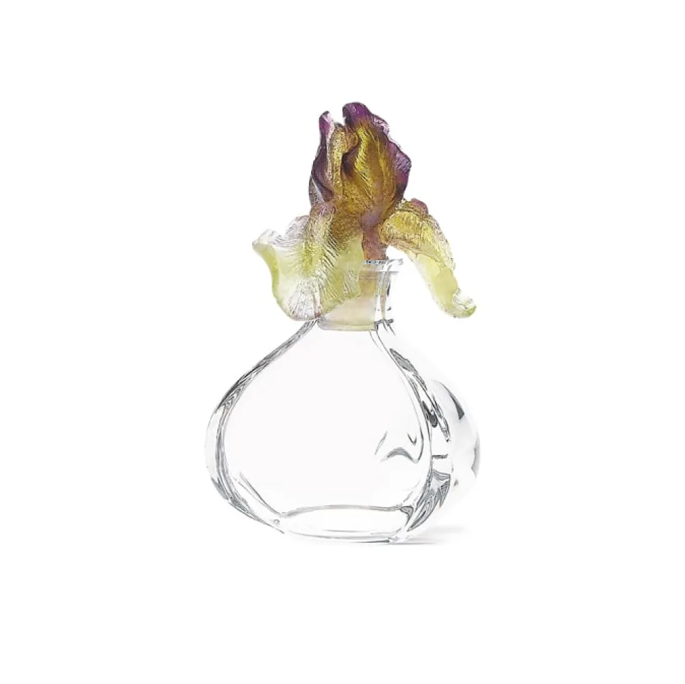 Vessière Cristaux Flacon De Parfum|Flacon parfum violet iris daum