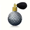 Vessière Cristaux Flacon De Parfum|Flacon vaporisateur gris bleu verre