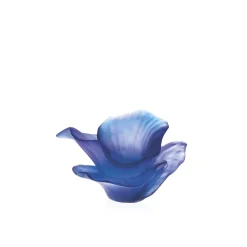 Vessière Cristaux Fleurs Cristal|Sulfures, Presse-Papiers Cristal|Fleur décorative arum daum