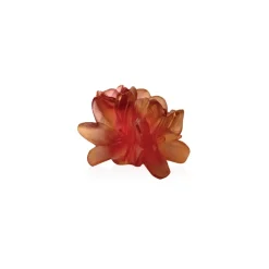 Vessière Cristaux Fleurs Cristal|Sulfures, Presse-Papiers Cristal|Fleur décorative safran daum