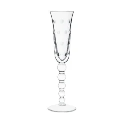 Vessière Cristaux Verre À Pied|Flûte Champagne|Flûte à champagne bubbles saint-louis
