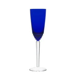 Vessière Cristaux Art De La Table|Verre À Pied|Flûte à champagne couleur oxymore saint-louis
