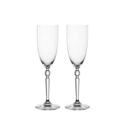 Vessière Cristaux Art De La Table|Verre À Pied|Flûte à champagne Héritage Nachtmann X2