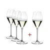 Vessière Cristaux Flûte Champagne|Coffrets Verres Cristal|Flûte champagne Performance Riedel X4 (dont 1 gratuit)