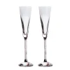 Vessière Cristaux Flûte Champagne|Verre En Cristal Uni|Flûtes à champagne oleg cassini x2