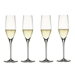 Vessière Cristaux Art De La Table|Verre À Pied|Flûtes champagne authentis x4