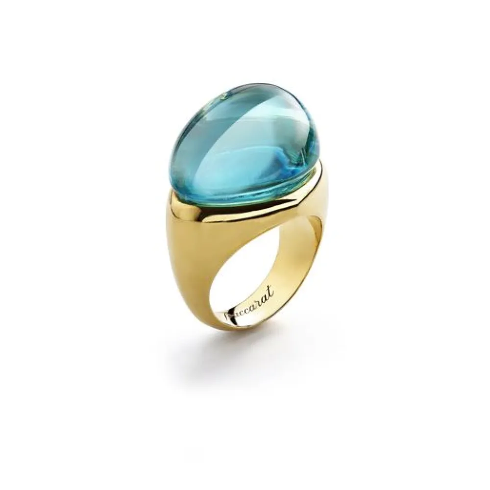 Vessière Cristaux Bijoux|Bagues Cristal|Galea bague turquoise baccarat