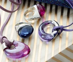 Vessière Cristaux Bijoux|Pendentifs Cristal|Galea pendentif baccarat