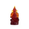 Vessière Cristaux Editions D’Art|Symboles Religieux Cristal|Ganesha ambre foncé daum
