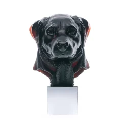 Vessière Cristaux Bestiaire|Animaux Cristal|Gaspard labrador de j.f leroy Daum