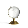 Vessière Cristaux Décoration|Globe terrestre cristal