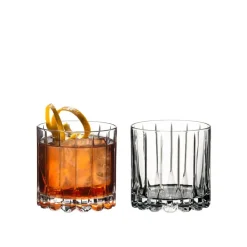Vessière Cristaux Coffrets Verres Cristal|Verre En Cristal Taillé|Gobelet Double Rocks Drink Specific Riedel X2