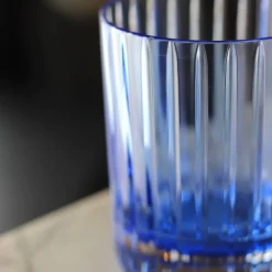 Vessière Cristaux Art De La Table|Verre À Whisky|Gobelet harmonie bleu Baccarat X2