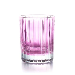 Vessière Cristaux Art De La Table|Verre À Whisky|Gobelet harmonie rose Baccarat X2