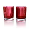 Vessière Cristaux Art De La Table|Verre À Whisky|Gobelet harmonie rouge x2 baccarat