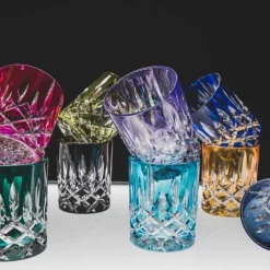 Vessière Cristaux Verre À Whisky|Verre Cristal Couleur|Gobelet Laudon bleu Riedel