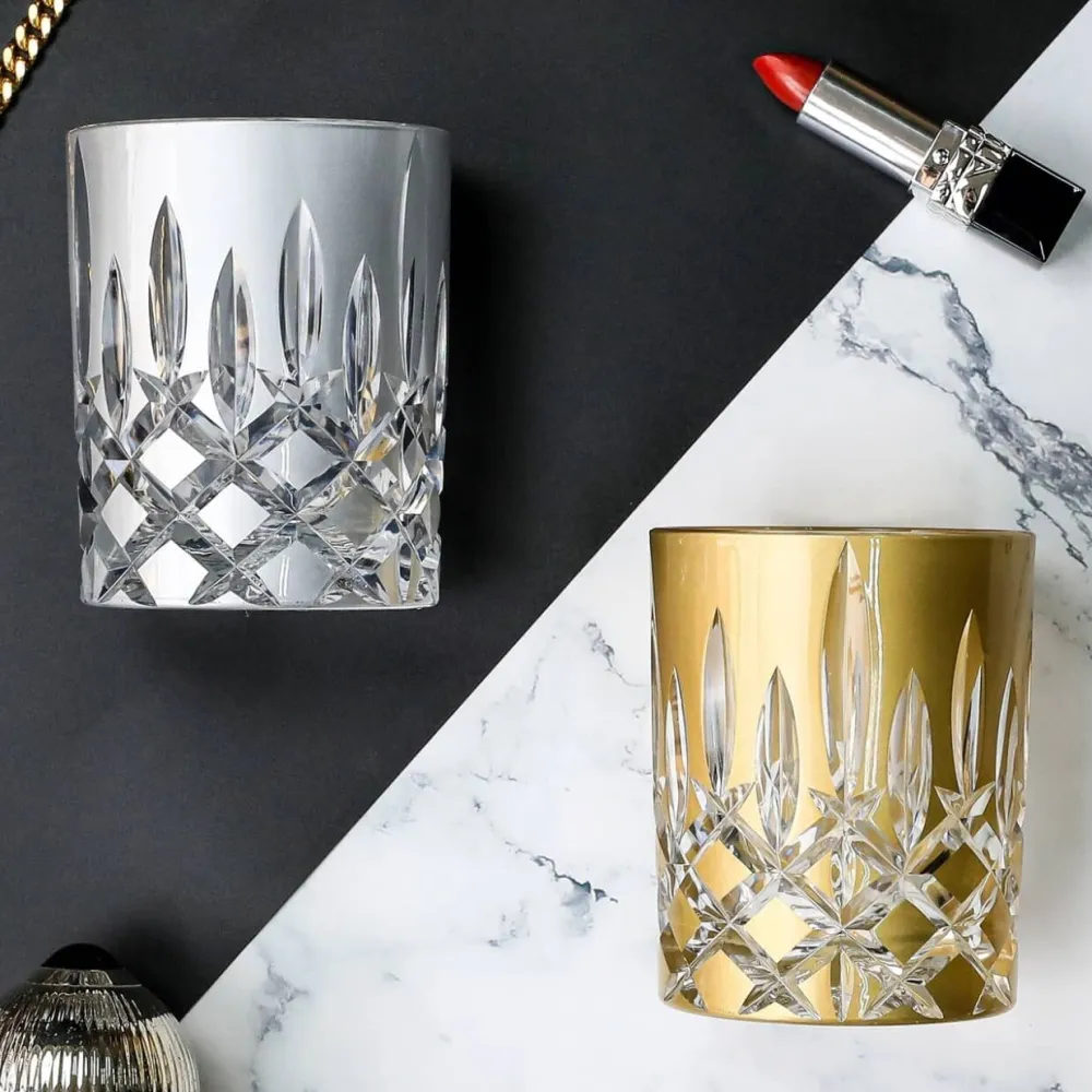 Vessière Cristaux Verre À Whisky|Verre Cristal Couleur|Gobelet Laudon or Riedel