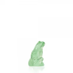 Vessière Cristaux Animaux Cristal|Sculptures Et Figurines|Grenouille rainette lalique