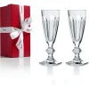 Vessière Cristaux Art De La Table|Verre À Pied|Harcourt 1841 flûte champagne x2 baccarat