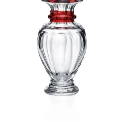 Vessière Cristaux Vases|Vases Cristal Clair|Harcourt vase balustre baccarat