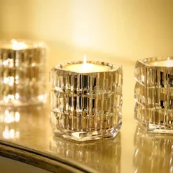 Vessière Cristaux Coupes, Coupelles Et Photophores|Bougies Baccarat|Heritage bougie rouge 540 baccarat