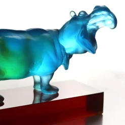 Vessière Cristaux Animaux Cristal|Bestiaire|Hippopotame daum