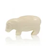 Vessière Cristaux Animaux Cristal|Faïence De Longwy|Hippopotame uni faïence de Longwy