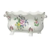 Vessière Cristaux Lunéville|Jardiniere ovale faïence