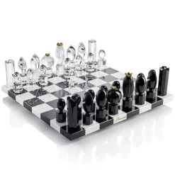 Vessière Cristaux Décoration|Jeu d’échecs cristal baccarat