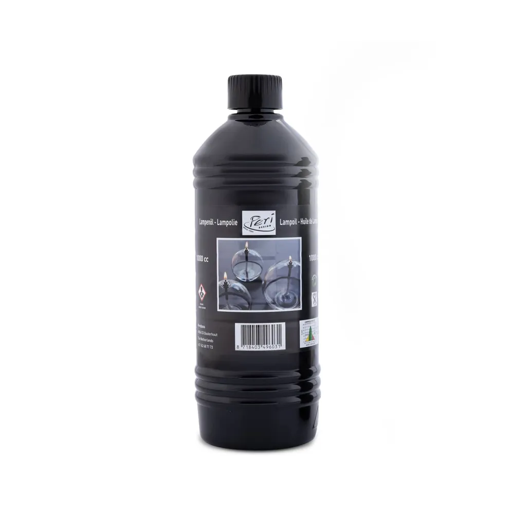Vessière Cristaux Coupes, Coupelles Et Photophores|Lampes Cristal|Lampe à huile cristal noir et argent + paraffine X1
