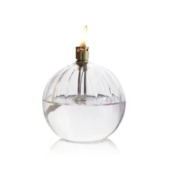 Vessière Cristaux Lampes Cristal|Coupes, Coupelles Et Photophores|Lampe à huile élégance verre