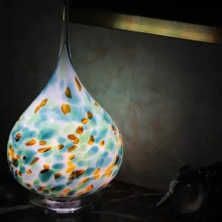 Vessière Cristaux Luminaires|Lampes Cristal|Lampe bubble Atlantide cristal de Lorraine
