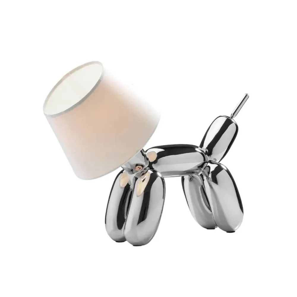 Vessière Cristaux Lampes Cristal|Lampe doggy Philippe Bruni Sompex