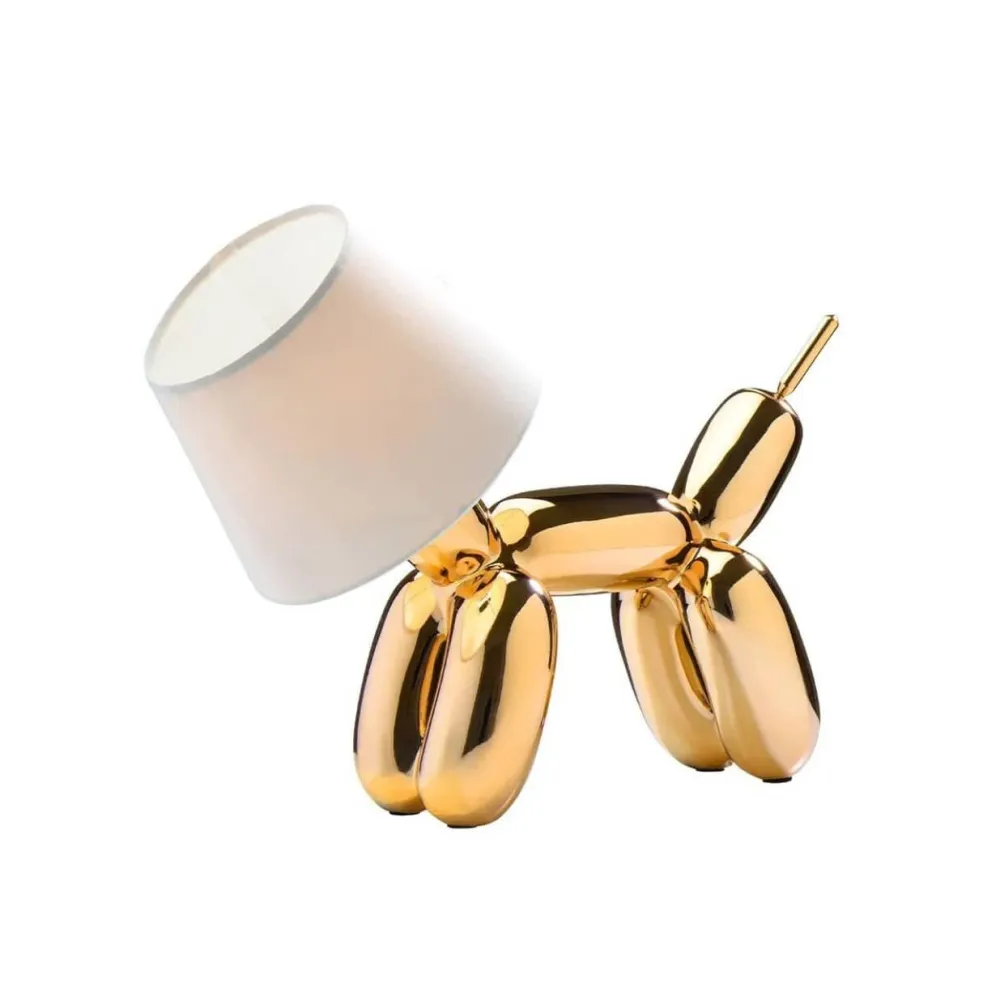 Vessière Cristaux Lampes Cristal|Lampe doggy Philippe Bruni Sompex