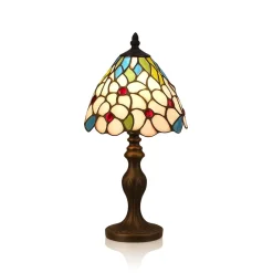 Vessière Cristaux Lampes Pâte De Verre|Luminaires|Lampe en verre vitrail n°8
