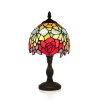 Vessière Cristaux Luminaires|Lampes Pâte De Verre|Lampe en verre vitrail n°9