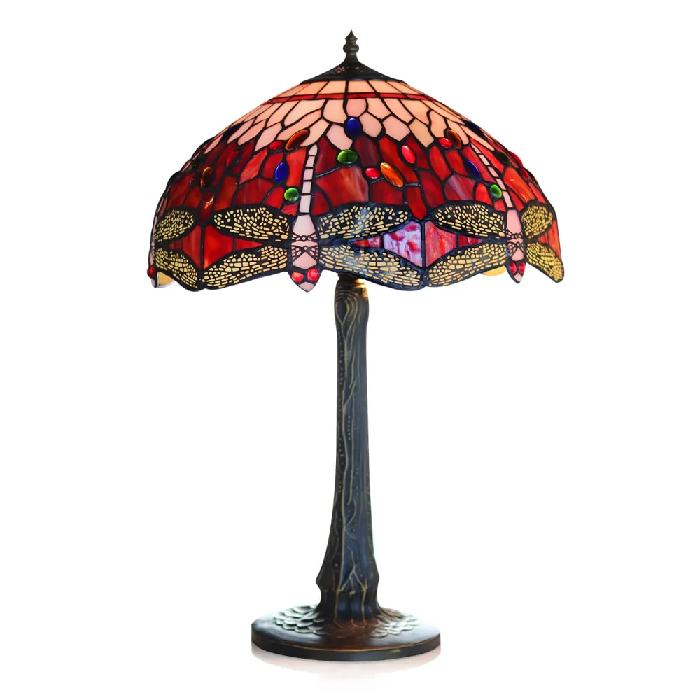 Vessière Cristaux Lampes Pâte De Verre|Lampes Cristal|Lampe en verre vitrail n°4