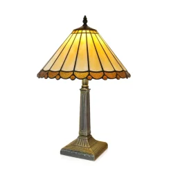 Vessière Cristaux Lampes Pâte De Verre|Lampes Cristal|Lampe en verre vitrail N°14
