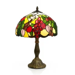 Vessière Cristaux Lampes Pâte De Verre|Lampes Cristal|Lampe en verre vitrail N°16