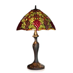 Vessière Cristaux Lampes Pâte De Verre|Lampes Cristal|Lampe en verre vitrail n°1