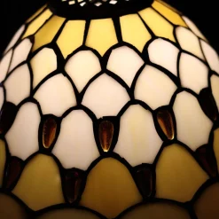 Vessière Cristaux Luminaires|Lampes Pâte De Verre|Lampe en verre vitrail n°3