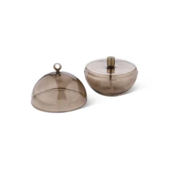 Vessière Cristaux Coupes, Coupelles Et Photophores|Lampes Cristal|Lampe huile cloche champagne