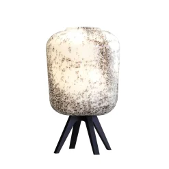 Vessière Cristaux Luminaires|Lampes Cristal|Lampe noord en verre incolore et or