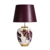 Vessière Cristaux Lampes|Lampe Pm à l’ombre des fleurs Émaux de Longwy