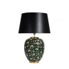 Vessière Cristaux Lampes|Lampe Pm Néo Héritage noir Émaux de Longwy