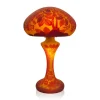 Vessière Cristaux Luminaires|Lampes Pâte De Verre|Lampe pâte de verre art nouveau F1 Tip Gallé