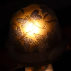 Vessière Cristaux Luminaires|Lampes Pâte De Verre|Lampe pâte de verre Tip Gallé N°20